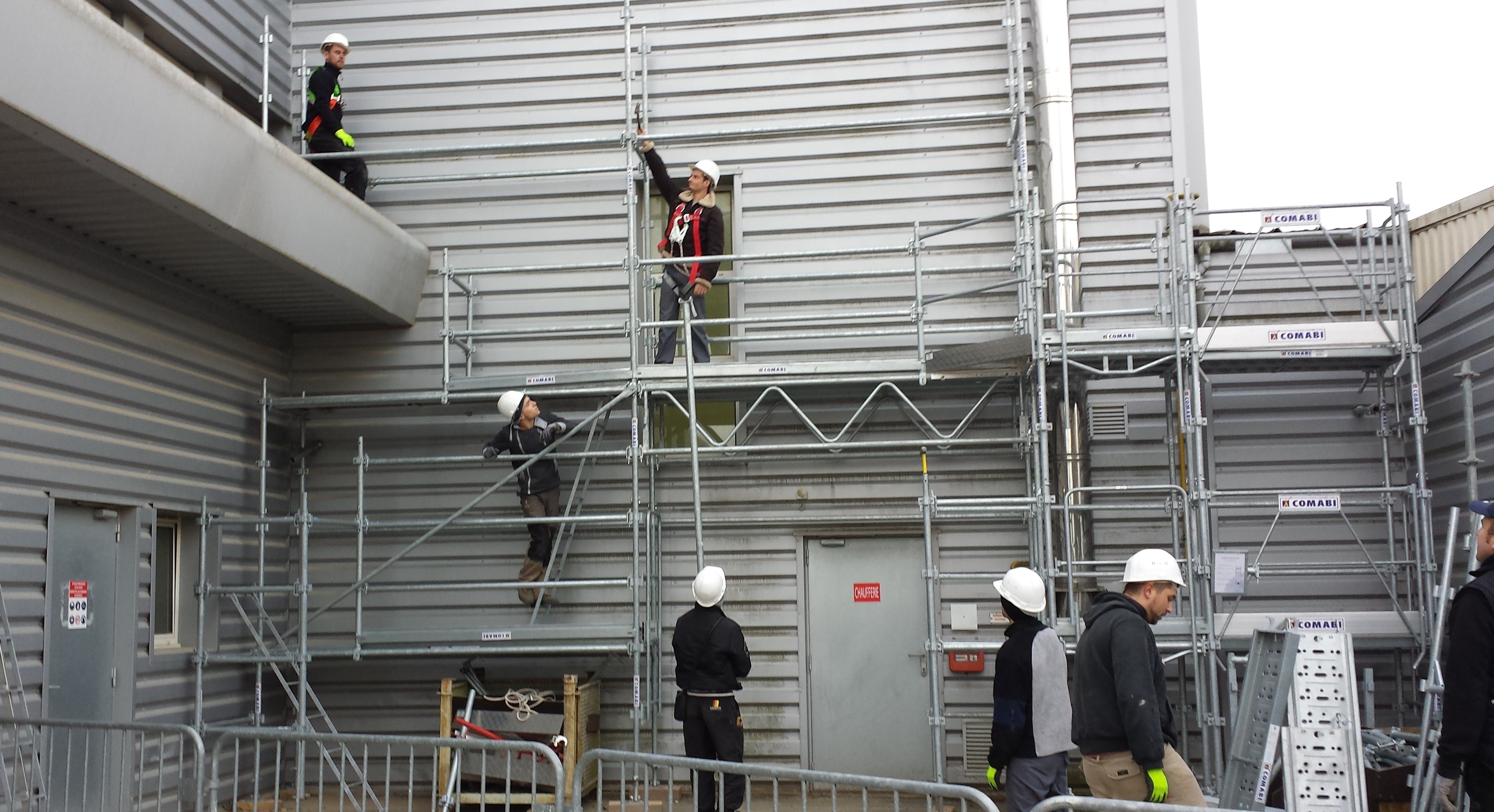 Vérification, réception de conformité des échafaudages